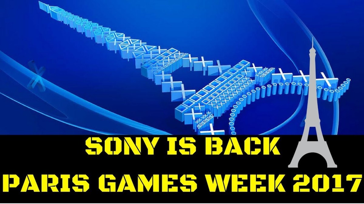 Sony Paris Games Week&nbsp;2017!