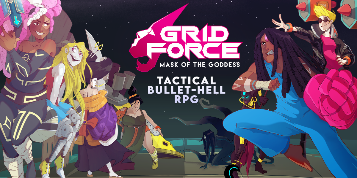 Grid Force – Mask of the Goddess, will be published and distributed by Gravity Game Arise. Grid Force will release on Xbox Series X|S, Xbox One, Nintendo Switch and PC on August 11th 2022.  